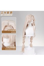 1/3 Delusion Genshin Impact Alice A Light Beige Cosplay Wig